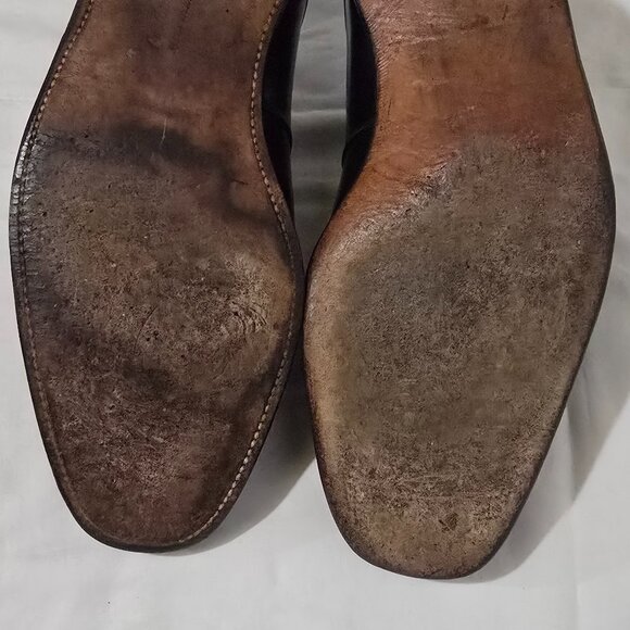 Church's Made in England WESTBURY Calf Leather Monk Strap - Black - Sz 11.5US - Picture 7 of 11